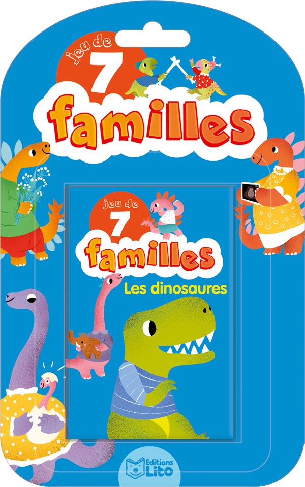 XXX - JEUX 7 FAMILLES LES DINOSAURES XXX - JEUX 7 FAMILLES LES DINOSAURES